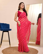 Load image into Gallery viewer, Moon River - (Premium 1 Minute Ready To Wear Saree)
