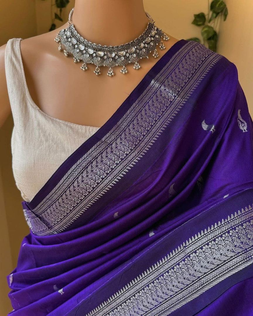 Keertana - ಕೀರ್ತನಾ (Premium Handloom Gadwal Silk Cotton)