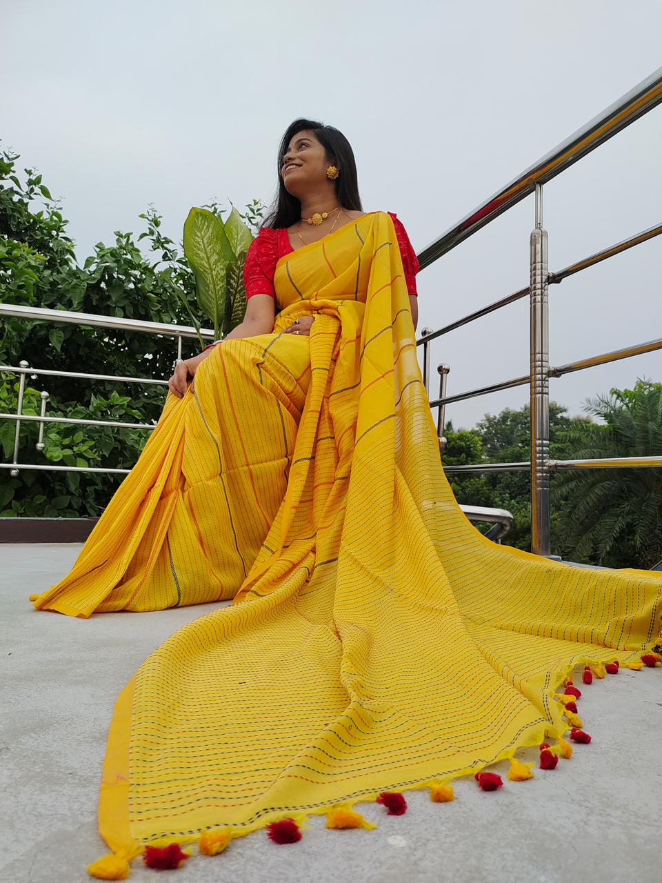 Yellow Kantha